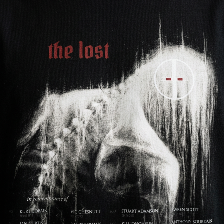 The Lost boxy graphic t-shirt by nonexsuch, view 2 of 6