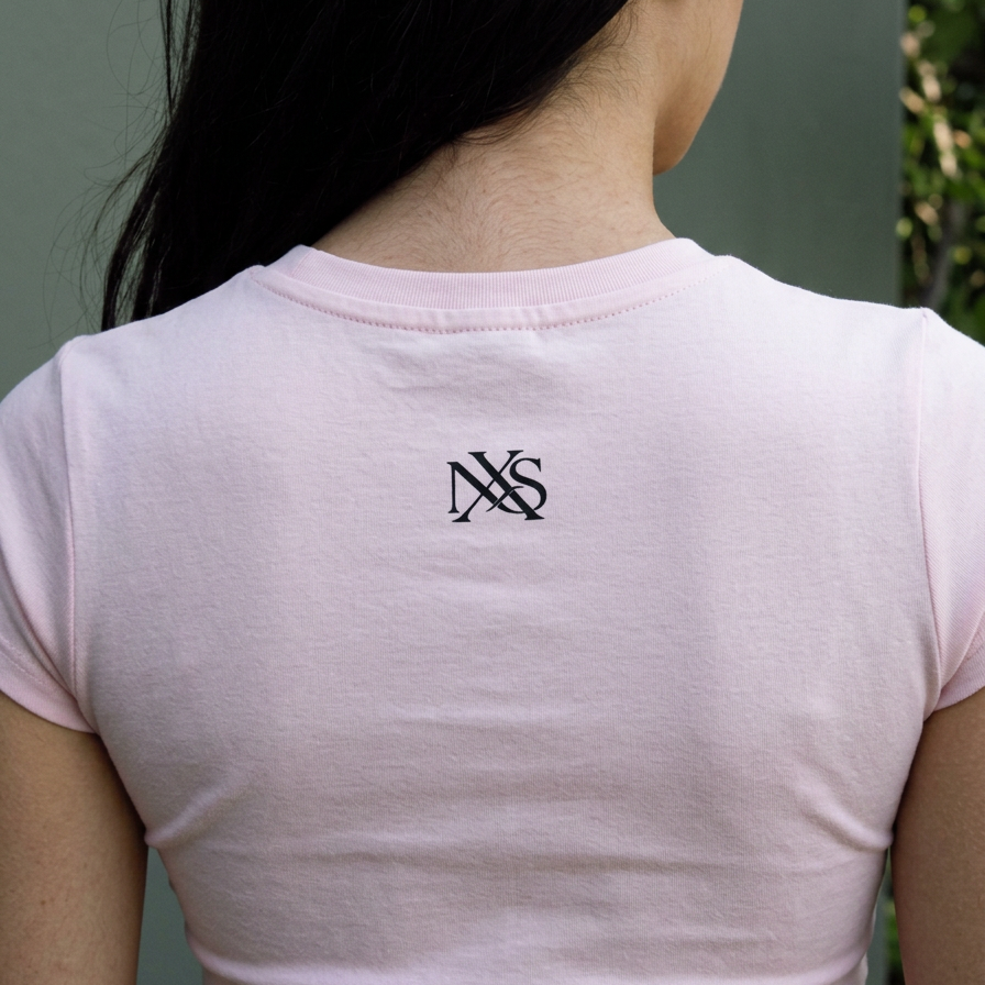 What Is Love fitted graphic baby tee by nonexsuch, view 5 of 5